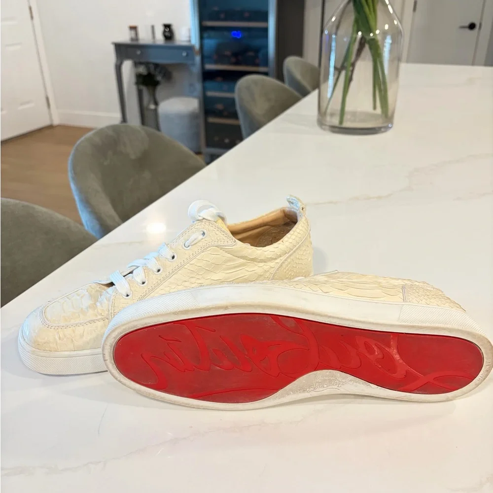 Christian Louboutin Python skin size 13US 12UK - Picture 4 of 7